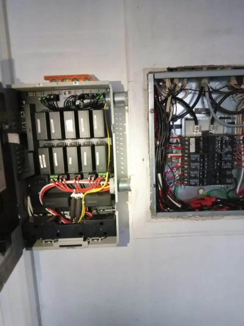 Electrical panel upgrade completed for Carbon Monoxide Detector Installation in Muttontown